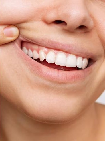 بعد العلاج — لثة صحية بلا نزيف